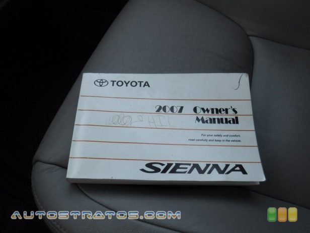 2007 Toyota Sienna LE AWD 3.5 Liter DOHC 24-Valve VVT V6 5 Speed Automatic