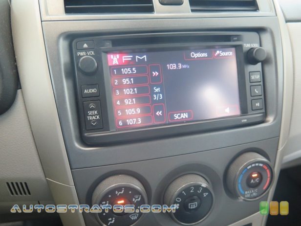 2013 Toyota Corolla LE 1.8 Liter DOHC 16-Valve Dual VVT-i 4 Cylinder 4 Speed ECT-i Automatic