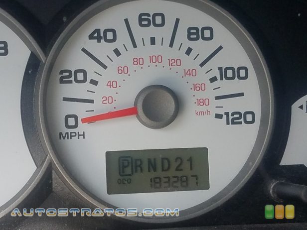2007 Ford Escape XLT V6 4WD 3.0L DOHC 24V Duratec V6 4 Speed Automatic