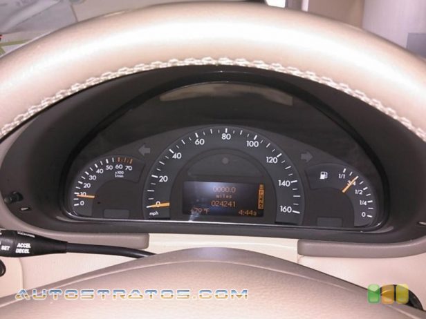 2003 Mercedes-Benz C 240 4Matic Wagon 2.6 Liter SOHC 18-Valve V6 5 Speed Automatic