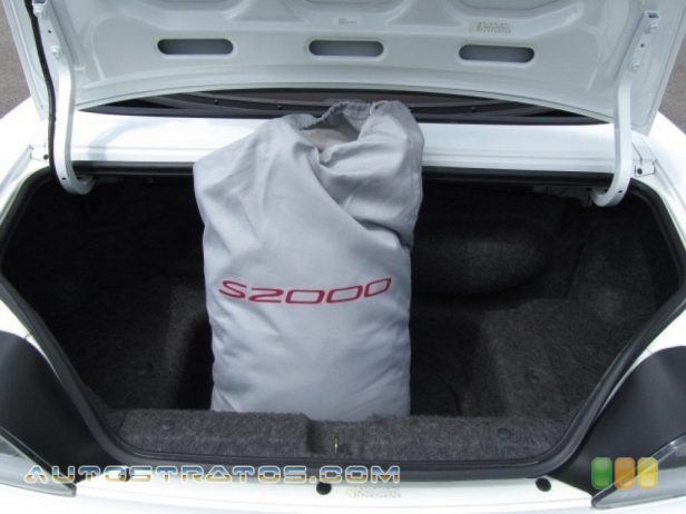 2003 Honda S2000 Roadster 2.0 Liter DOHC 16V VTEC 4 Cylinder 6 Speed Manual