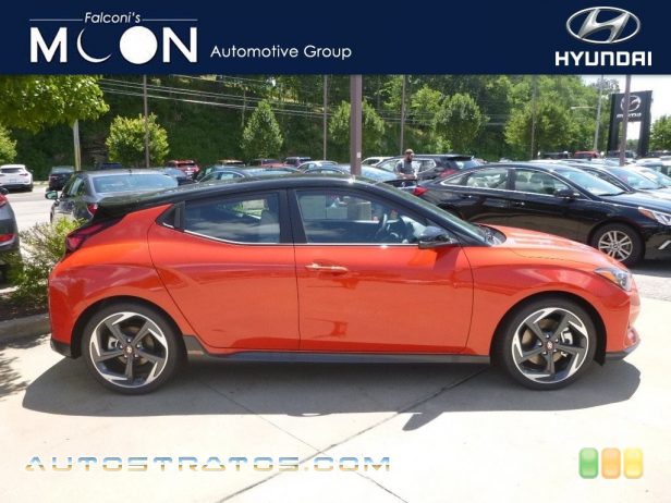 2019 Hyundai Veloster Turbo Ultimate 1.6 Liter Turbocharged DOHC 16-Valve D-CVVT 4 Cylinder 7 Speed DCT Automatic