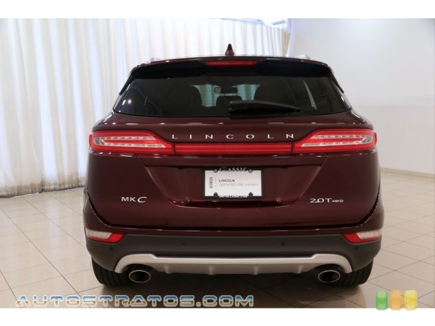 2017 Lincoln MKC Select AWD 2.0 Liter GTDI Turbocharged DOHC 16-Valve Ti-VCT 4 Cylinder 6 Speed Automatic