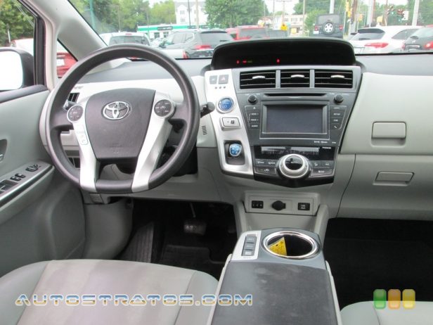 2012 Toyota Prius v Five Hybrid 1.8 Liter DOHC 16-Valve VVT-i 4 Cylinder Gasoline/Electric Hybri ECVT Automatic