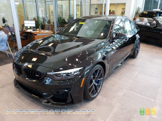 2018 BMW M3 Sedan 3.0 Liter TwinPower Turbocharged DOHC 24-Valve VVT Inline 6 Cyli 6 Speed Manual