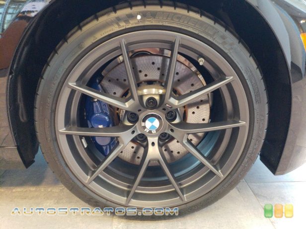 2018 BMW M3 Sedan 3.0 Liter TwinPower Turbocharged DOHC 24-Valve VVT Inline 6 Cyli 6 Speed Manual