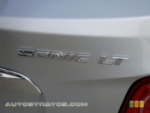 2012 Chevrolet Sonic LT Sedan 1.8 Liter DOHC 16-Valve VVT 4 Cylinder 6 Speed Automatic