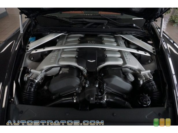 2007 Aston Martin DB9 Volante 6.0 Liter DOHC 48 Valve V12 6 Speed Touchtronic 2 Automatic