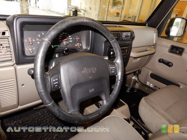 2004 Jeep Wrangler Sahara 4x4 4.0 Liter OHV 12-Valve Inline 6 Cylinder 4 Speed Automatic