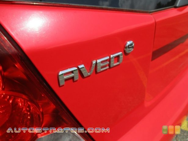 2008 Chevrolet Aveo Aveo5 LS 1.6L DOHC 16 Valve 4 Cylinder 4 Speed Automatic