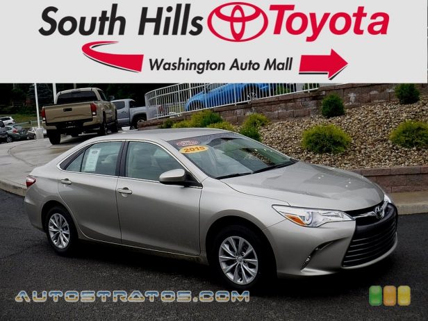 2015 Toyota Camry LE 2.5 Liter DOHC 16-Valve Dual VVT-i 4 Cylinder 6 Speed ECT-i Automatic