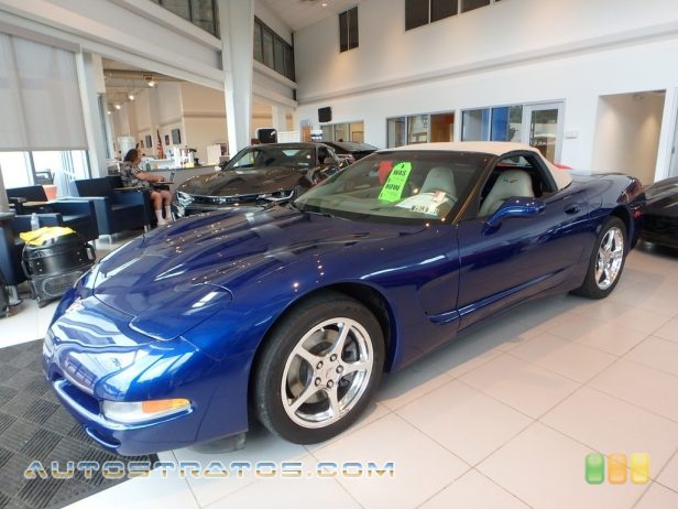 2004 Chevrolet Corvette Convertible 5.7 Liter OHV 16-Valve LS1 V8 6 Speed Manual