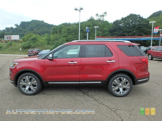 2018 Ford Explorer Platinum 4WD 3.5 Liter DI Twin Turbocharged DOHC 24-Valve EcoBoost V6 6 Speed Automatic