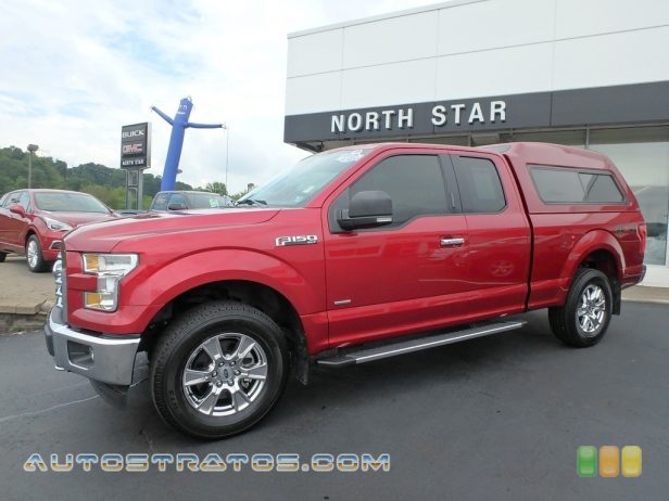 2017 Ford F150 XLT SuperCab 4x4 3.5 Liter DI Twin-Turbocharged DOHC 24-Valve EcoBoost V6 10 Speed Automatic