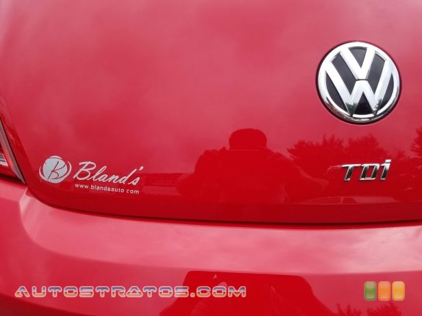 2013 Volkswagen Beetle TDI 2.0 Liter TDI DOHC 16-Valve Turbo-Diesel 4 Cylinder 6 Speed DSG Dual-Clutch Automatic