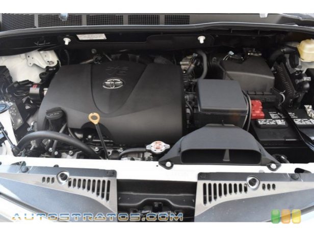 2019 Toyota Sienna XLE AWD 3.5 Liter DOHC 24-Valve Dual VVT-i V6 8 Speed Automatic