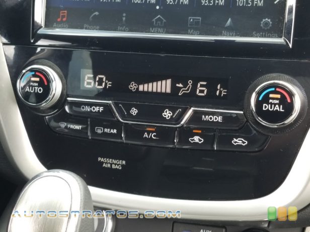2018 Nissan Murano SV 3.5 Liter DOHC 24-Valve CVTCS V6 Xtronic CVT Automatic