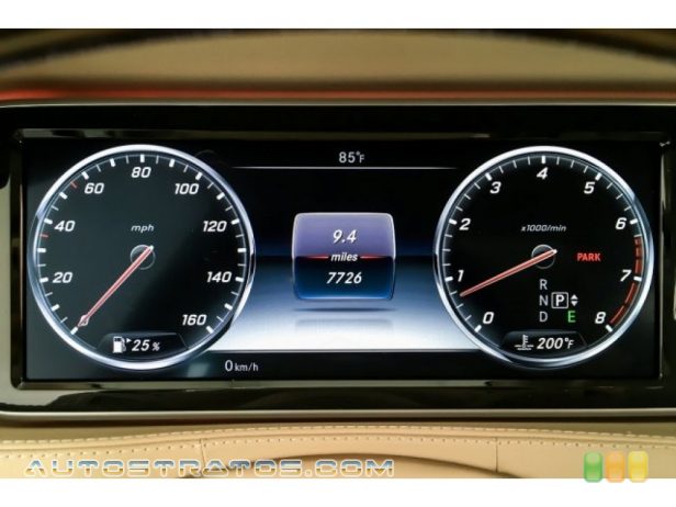 2017 Mercedes-Benz S 550 Sedan 4.7 Liter DI biturbo DOHC 32-Valve VVT V8 9 Speed Automatic
