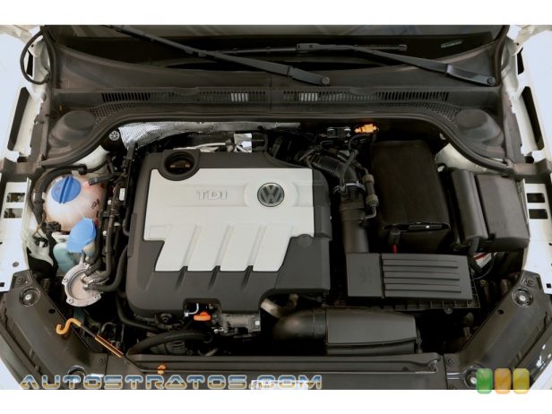 2011 Volkswagen Jetta TDI Sedan 2.0 Liter TDI DOHC 16-Valve Turbo-Diesel 4 Cylinder 6 Speed DSG Dual-Clutch Automatic