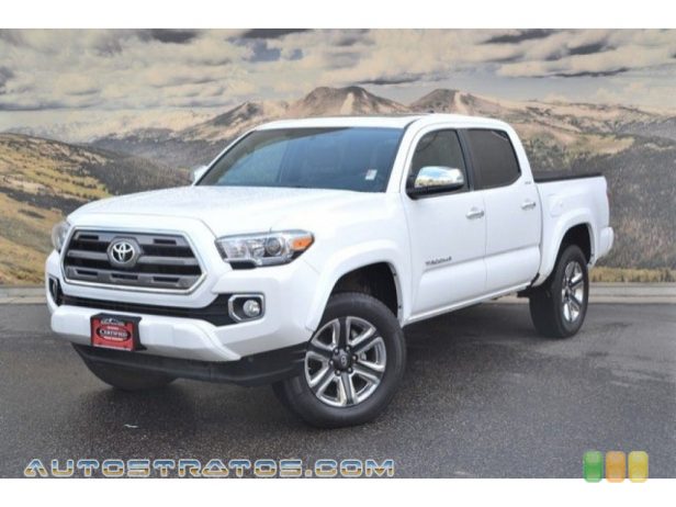 2017 Toyota Tacoma Limited Double Cab 4x4 3.5 Liter DOHC 24-Valve VVT-iW V6 6 Speed ECT-i Automatic