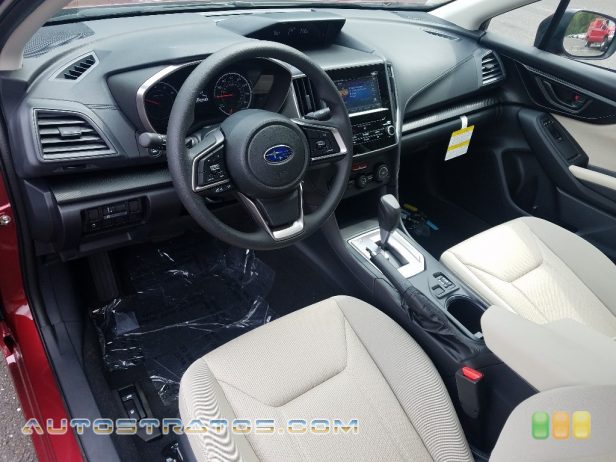 2019 Subaru Impreza 2.0i Premium 4-Door 2.0 Liter DI DOHC 16-Valve VVT Flat 4 Cylinder Lineartronic CVT Automatic