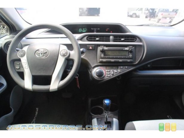 2013 Toyota Prius c Hybrid Two 1.5 Liter DOHC 16-Valve VVT-i 4 Cylinder Gasoline/Electric Hybri ECVT Automatic