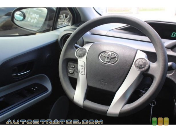 2013 Toyota Prius c Hybrid Two 1.5 Liter DOHC 16-Valve VVT-i 4 Cylinder Gasoline/Electric Hybri ECVT Automatic