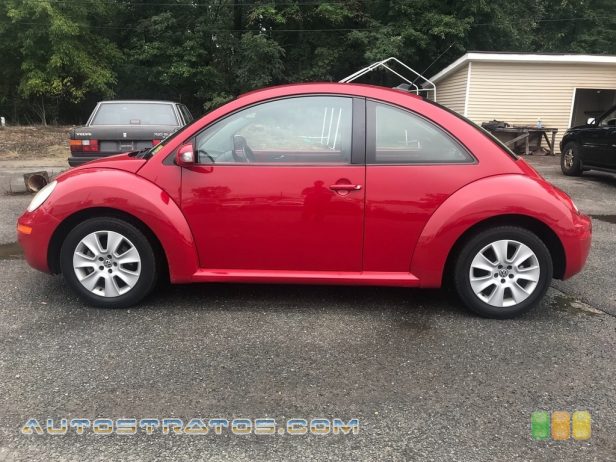 2009 Volkswagen New Beetle 2.5 Coupe 2.5 Liter DOHC 20-Valve 5 Cylinder 6 Speed Tiptronic Automatic