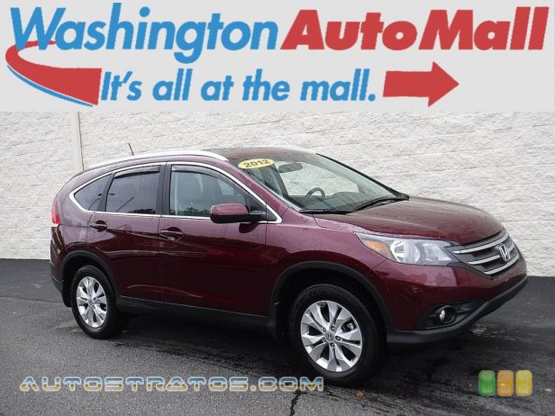 2012 Honda CR-V EX-L 4WD 2.4 Liter DOHC 16-Valve i-VTEC 4 Cylinder 5 Speed Automatic