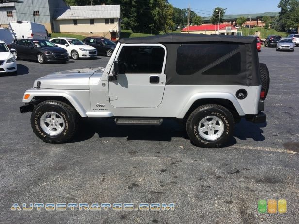 2006 Jeep Wrangler Unlimited 4x4 4.0 Liter OHV 12V Inline 6 Cylinder 4 Speed Automatic