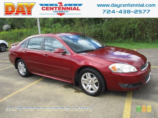 2010 Chevrolet Impala LT 3.5 Liter Flex-Fuel OHV 12-Valve VVT V6 4 Speed Automatic 2010 Chevrolet Impala LT 3.5 Liter Flex-Fuel OHV 12-Valve VVT V6 4 Speed Automatic