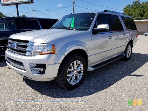 2017 Ford Expedition EL Limited 4x4 3.5 Liter DI Turbocharged DOHC 24-Valve Ti-VCT EcoBoost V6 6 Speed SelectShift Automatic