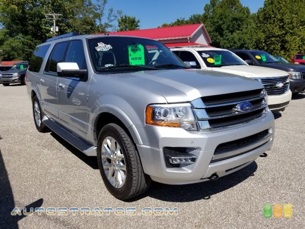 2017 Ford Expedition EL Limited 4x4 3.5 Liter DI Turbocharged DOHC 24-Valve Ti-VCT EcoBoost V6 6 Speed SelectShift Automatic