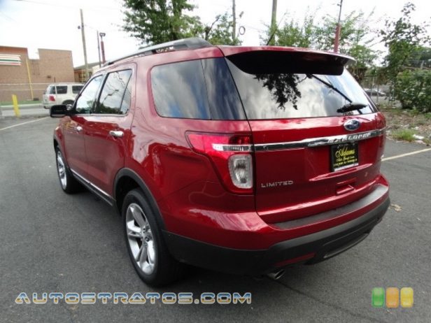 2015 Ford Explorer Limited 4WD 3.5 Liter DOHC 24-Valve Ti-VCT V6 6 Speed Automatic