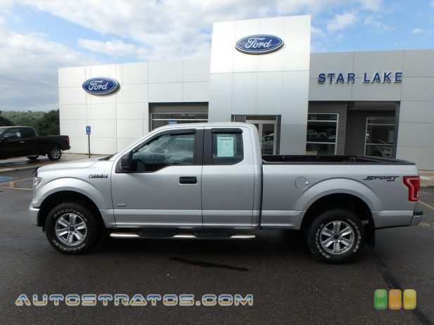 2015 Ford F150 XL SuperCab 4x4 2.7 Liter EcoBoost DI Turbocharged DOHC 24-Valve V6 6 Speed Automatic