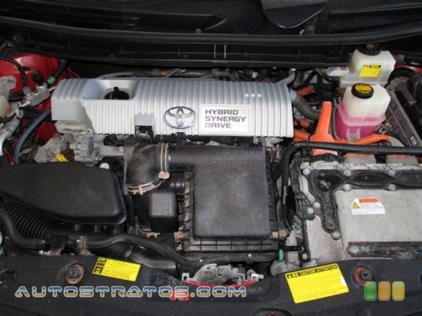 2010 Toyota Prius Hybrid IV 1.8 Liter DOHC 16-Valve VVT-i 4 Cylinder Gasoline/Electric Hybri ECVT Automatic