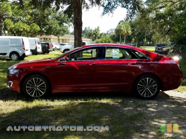 2018 Lincoln MKZ Premier 2.0 Liter GTDI Turbocharged DOHC 16-Valve Ti-VCT 4 Cylinder 6 Speed Automatic