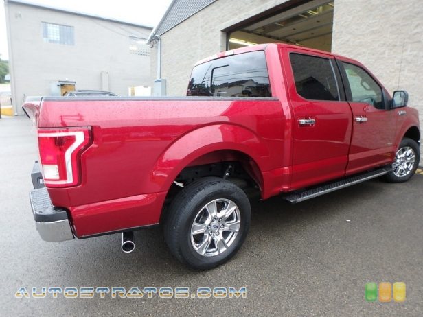 2016 Ford F150 XLT SuperCrew 4x4 3.5 Liter DI Twin-Turbocharged DOHC 24-Valve EcoBoost V6 6 Speed Automatic