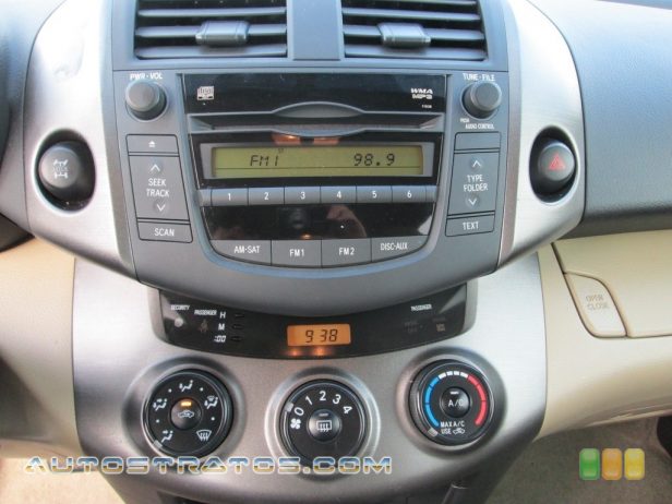 2010 Toyota RAV4 I4 4WD 2.5 Liter DOHC 16-Valve Dual VVT-i 4 Cylinder 4 Speed ECT Automatic