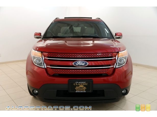 2013 Ford Explorer Limited EcoBoost 2.0 Liter EcoBoost DI Turbocharged DOHC 16-Valve Ti-VCT 4 Cylind 6 Speed Automatic