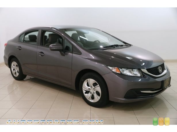 2015 Honda Civic LX Sedan 1.8 Liter SOHC 16-Valve i-VTEC 4 Cylinder CVT Automatic