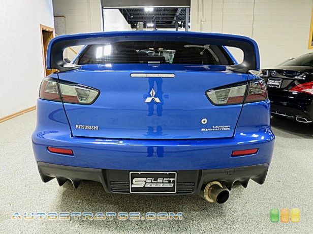 2011 Mitsubishi Lancer Evolution GSR 2.0 Liter Turbocharged DOHC 16-Valve MIVEC 4 Cylinder 5 Speed Manual