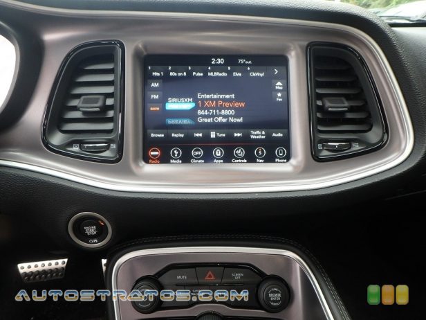 2019 Dodge Challenger R/T 5.7 Liter HEMI OHV 16-Valve VVT MDS V8 8 Speed Automatic