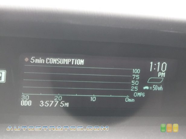 2011 Toyota Prius Hybrid III 1.8 Liter DOHC 16-Valve VVT-i 4 Cylinder Gasoline/Electric Hybri ECVT Automatic