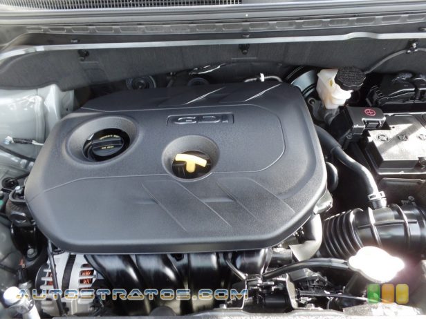 2017 Kia Soul + 2.0 Liter GDI DOHC 16-Valve CVVT 4 Cylinder 6 Speed Sportmatic Automatic
