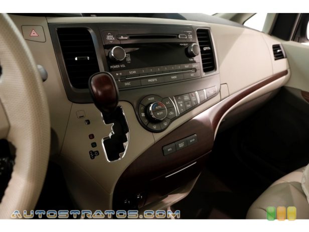 2011 Toyota Sienna XLE 3.5 Liter DOHC 24-Valve VVT-i V6 6 Speed ECT-i Automatic