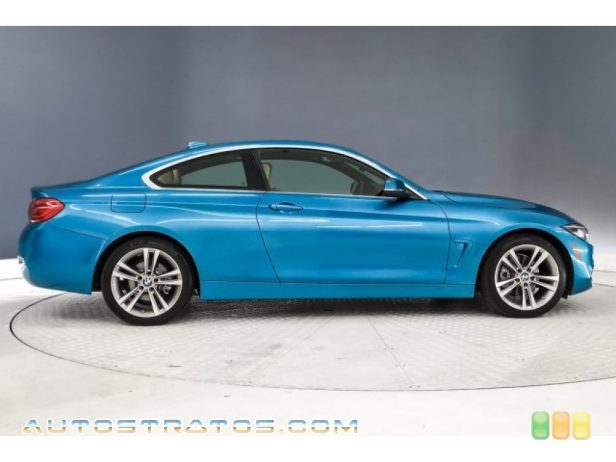 2018 BMW 4 Series 430i Coupe 2.0 Liter DI TwinPower Turbocharged DOHC 16-Valve VVT 4 Cylinder 8 Speed Sport Automatic