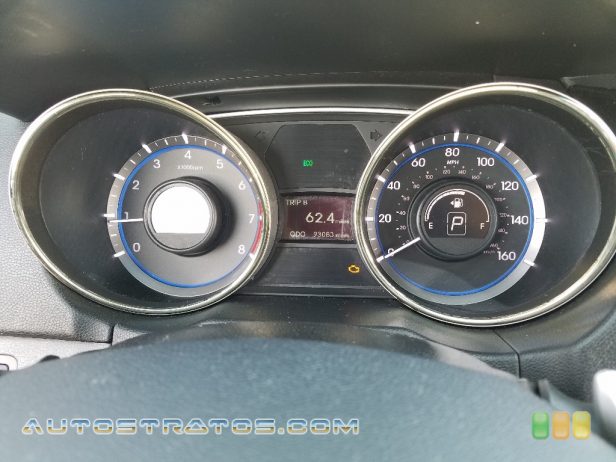 2013 Hyundai Sonata Limited 2.0T 2.0 Liter GDI Turbocharged DOHC 16-Valve D-CVVT 4 Cylinder 6 Speed Shiftronic Automatic