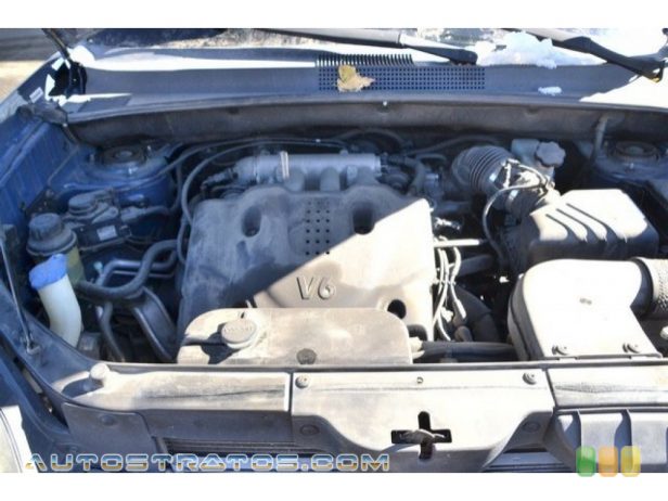 2008 Hyundai Tucson SE 4WD 2.7 Liter DOHC 24-Valve VVT V6 4 Speed Automatic