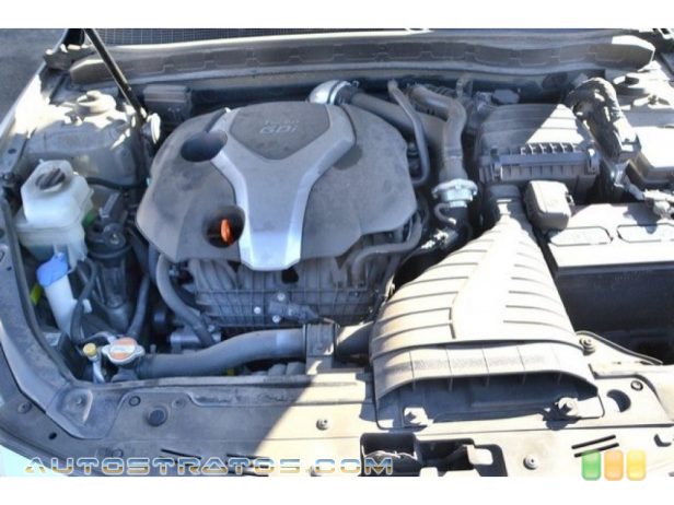 2011 Kia Optima SX 2.0 Liter GDi Turbocharged DOHC 16-Valve VVT 4 Cylinder 6 Speed Sportmatic Automatic